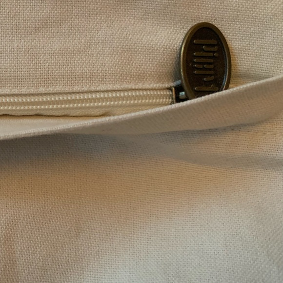 Pier 1 Accents Pier Floral Embroidered Accent Throw Pillow Cover